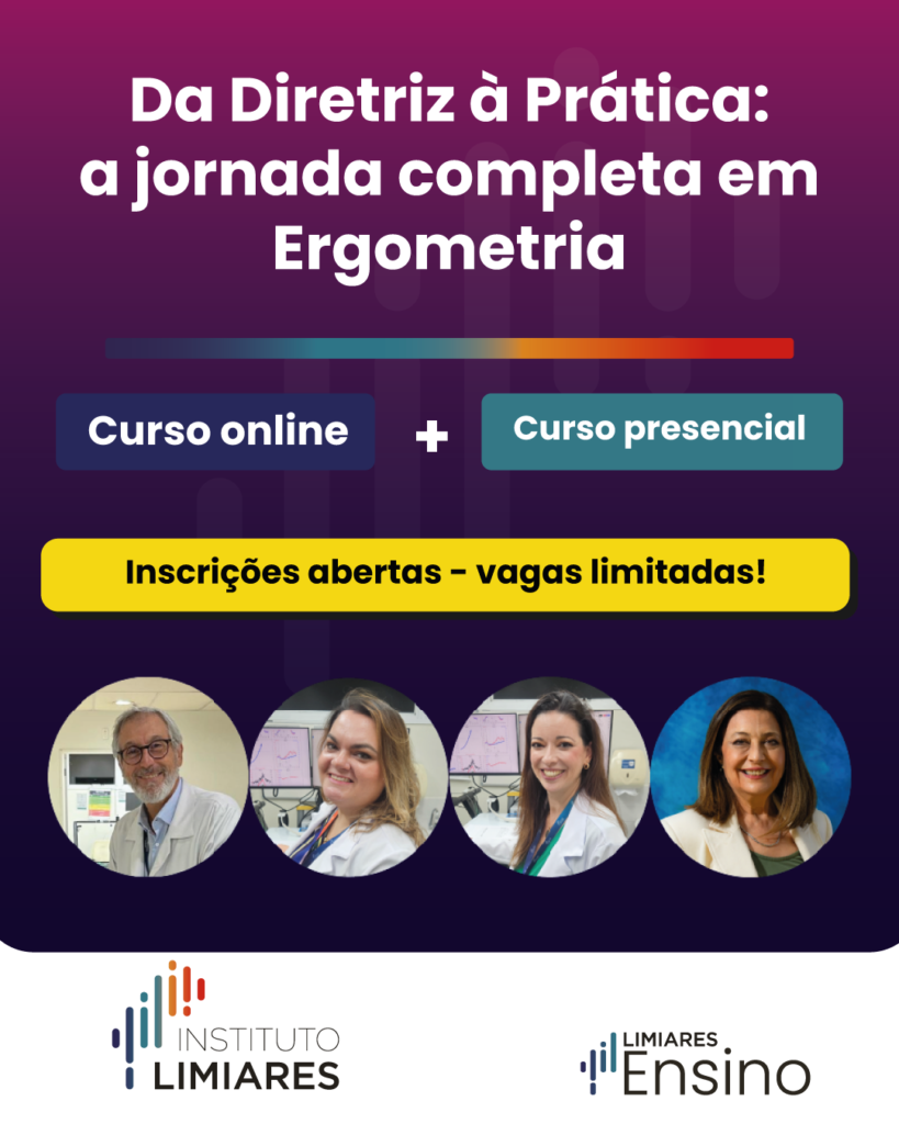 Combo Teste Ergométrico - curso online + presencial
